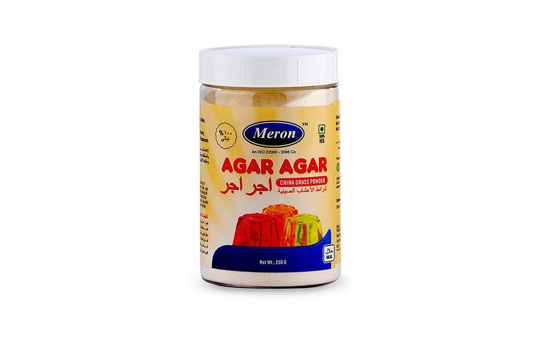 Meron Agar Agar China Grass Powder   Jar  250 grams